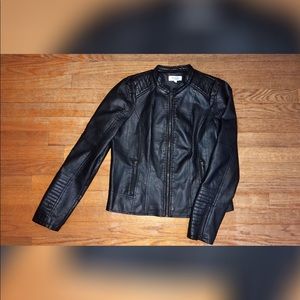 Faux Leather Jacket